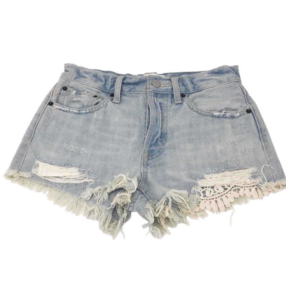 Free People WE THE‎ FREE Jean Shorts